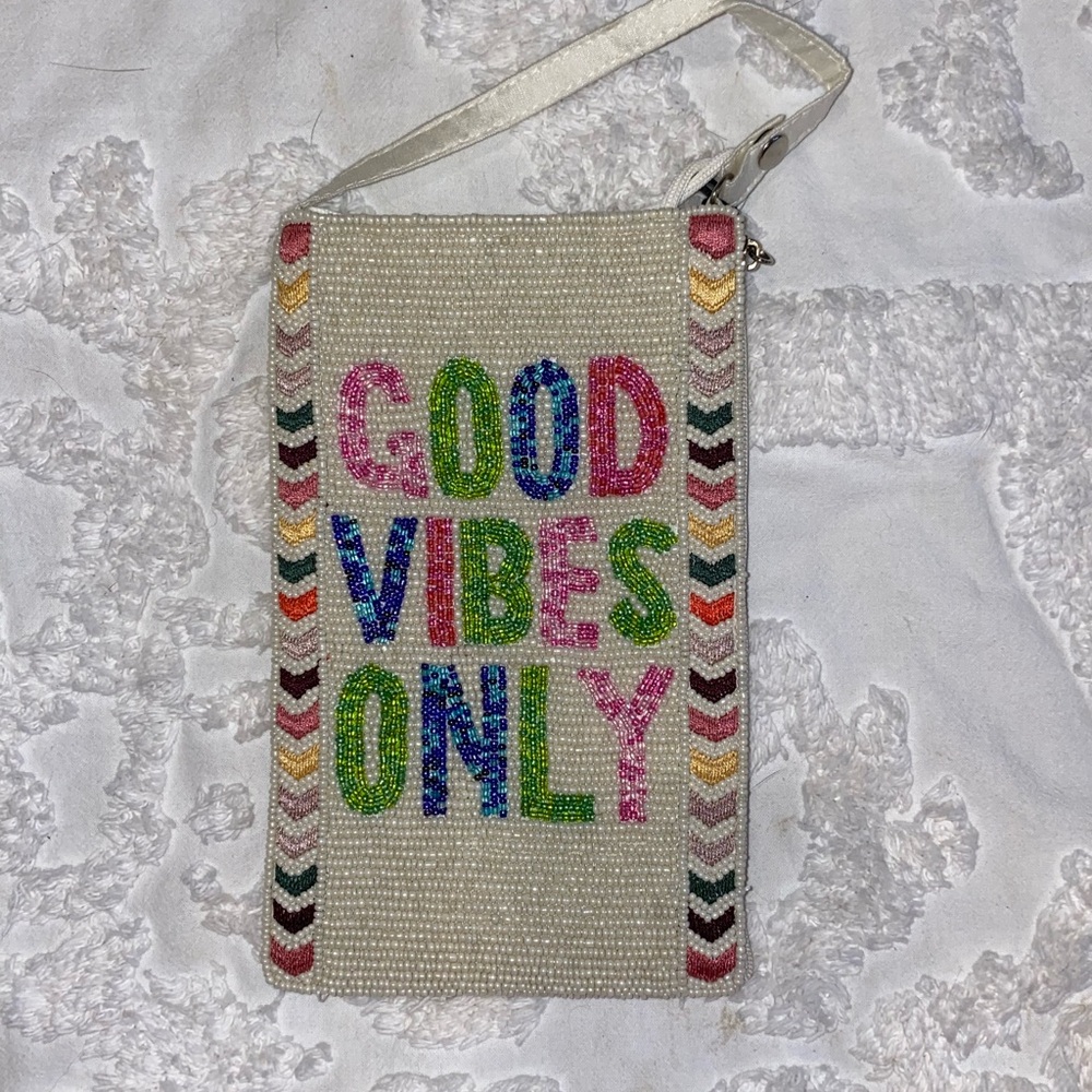 Colorful Beaded Wristlet